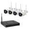 4/8-kanaals beveiliging Smart Home 1080P NVR draadloos CCTV-camerasysteem met Google Alexa